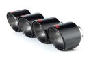 Akrapovic Endrohr 125mm &Oslash; Carbon