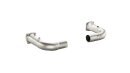 Akrapovic Link pipe set ohne Kat. Titan