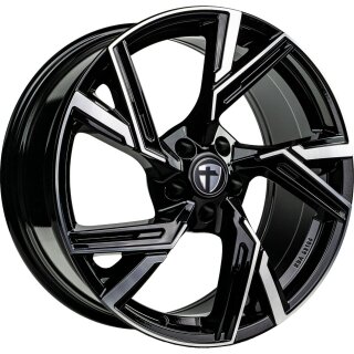 Tomason AR1 8,5x19 5/112 ET45 NB66,6 Black Diamond Polished