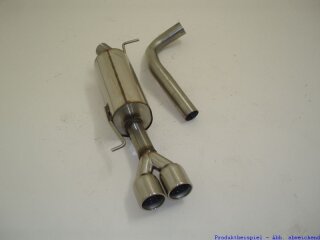 Friedrich Motorsport Sportendschalldmpfer Edelstahl