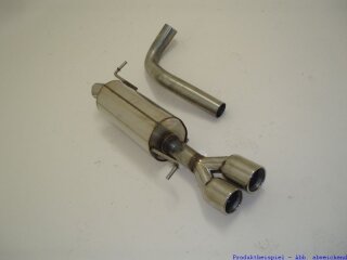 Friedrich Motorsport Sportendschalldmpfer Edelstahl