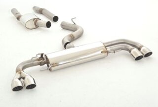 76mm catback-system with flap-control with tailpipe left & right stainless steel