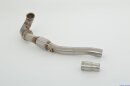 Friedrich Motorsport 3 Zoll (76mm) Downpipe mit 200 Zellen HJS Sport-Kat. Edelstahl