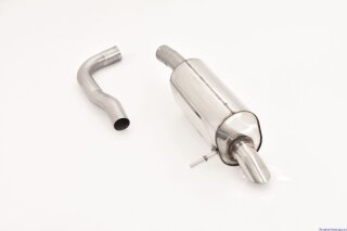 back-silencer stainless steel