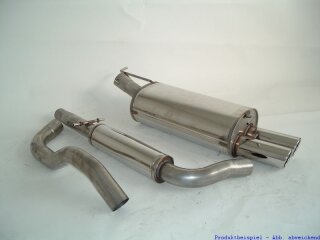Friedrich Motorsport Gruppe A Anlage Edelstahl