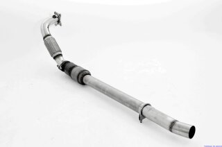 76mm downpipe with 200 cells HJS sport-catalyst stainless steel