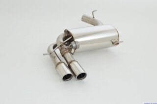 Friedrich Motorsport 3 Zoll (76mm) Sportendschalldmpfer mit Klappensteuerung Edelstahl
