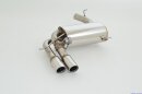Friedrich Motorsport 3 Zoll (76mm) Sportendschalldmpfer mit Klappensteuerung Edelstahl