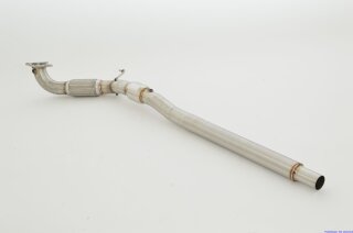 Friedrich Motorsport 3 Zoll (76mm) Downpipe mit 200 Zellen Sport-Kat. Edelstahl