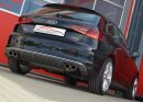 63.5mm catback-system with tailpipe left &amp; right S3-Look aluminised steel