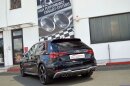 63.5mm catback-system with tailpipe left &amp; right S3-Look aluminised steel