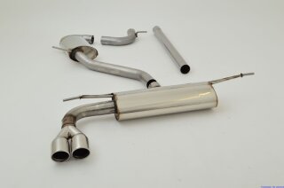 76mm catback-system stainless steel