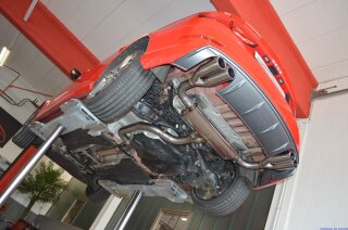 63.5mm catback-system with tailpipe left & right S3-Look stainless steel