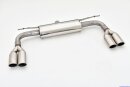 back-silencer with tailpipe left & right S3-Look...