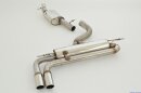 76mm catback-system stainless steel