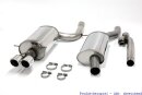 63.5mm catback-system stainless steel