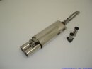 back-silencer stainless steel