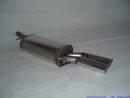 back-silencer stainless steel