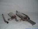 63.5mm catback-system stainless steel