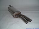 back-silencer stainless steel