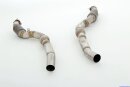 2x76mm downpipe with 200 cells HJS sport catalyst...