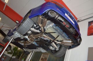 Friedrich Motorsport 2 x 3 Zoll (76mm) Duplex-Anlage...