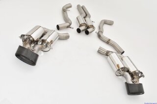 Friedrich Motorsport 2 x 3 Zoll (76mm) Duplex-Anlage...