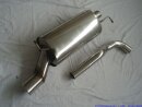 back-silencer stainless steel