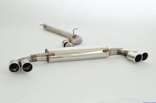 76mm catback-system with tailpipe left & right stainless steel