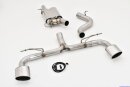 76mm catback-system w. tailpipe left & right with...