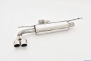 back-silencer stainless steel