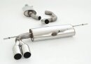 63.5mm catback-system stainless steel