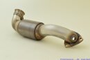 Friedrich Motorsport 2x70mm Downpipe-Satz mit 200 Zellen HJS Sport-Kat. Edelstahl