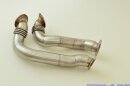 Friedrich Motorsport 2x70mm Downpipe-Satz Edelstahl