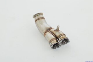 90mm downpipe with 200 cells sport catalyst stainless steel