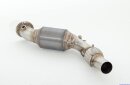 76mm downpipe with 200 cells HJS sport-catalyst stainless...