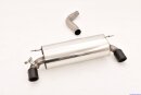 76mm back-silencer with tailpipe left & right...