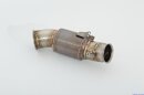 90mm downpipe with 300 cells HJS sport catalyst stainless...