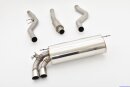 76mm catback-system stainless steel