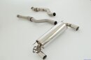90mm catback-system with tailpipe left &amp; right stainless steel