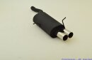 back-silencer aluminised steel