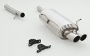 back-silencer stainless steel