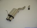 back-silencer stainless steel