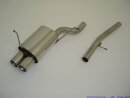 back-silencer stainless steel