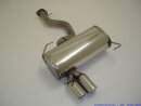 back-silencer stainless steel