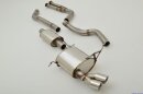 70mm catback-system stainless steel