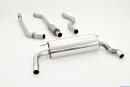 70mm catback-system with tailpipe left &amp; right stainless steel