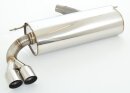 back-silencer stainless steel