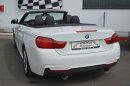 back-silencer with tailpipe left &amp; right 435i-Look stainless steel