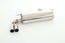 76mm back-silencer with tailpipe left & right...